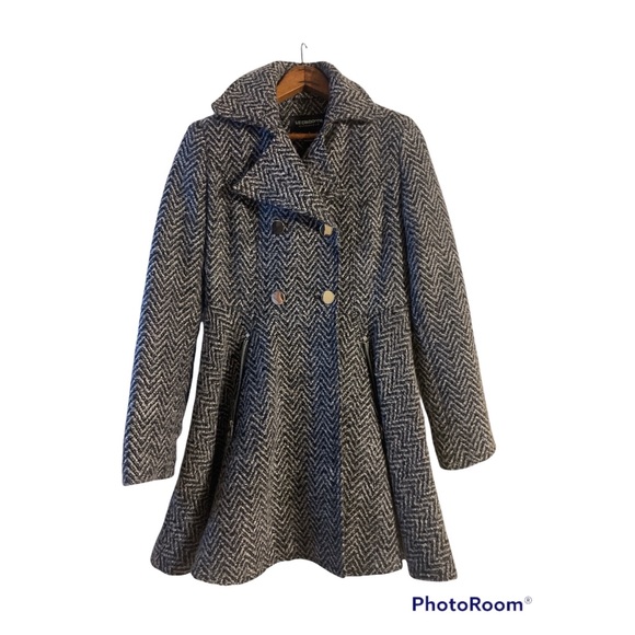 Liz Claiborne skirted peacoat - Picture 1 of 1